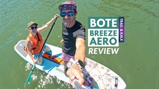 BOTE BREEZE AERO REVIEW 2022 Lightweight Inflatable Paddle Board For Beginners [upl. by Ranip]