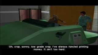 Grand Theft Auto Vice City  Chapter 11  Print Works Cutscenes [upl. by Decker]