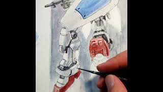 Drawing Gundam Zephyranthes [upl. by Yasmeen]