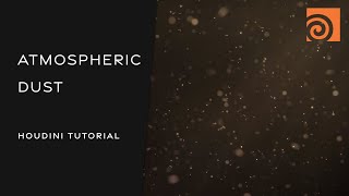 Realistic CG Dust  Free Houdini Tutorial [upl. by Annad]