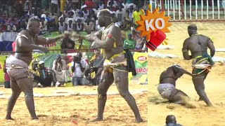 Combat Alioune Seye 2 vs Modou Anta  DOUBLE KO EXTRAORDINAIRE [upl. by Jess]