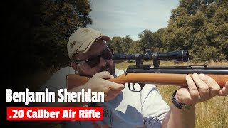 Benjamin Sheridan Blue Streak 20 Caliber Air Rifle [upl. by Deonne]