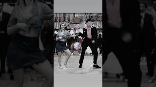 🪩 Travolta amp Audrey Lindy Hop Touch in the Night [upl. by Llenol]