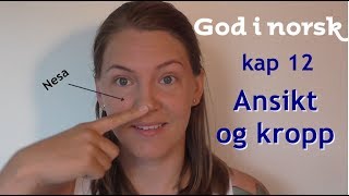 God i norsk  Kap 12  Ansikt og kropp Aschehoug [upl. by Juanne]