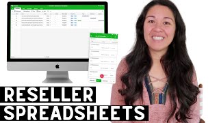 Reseller Spreadsheets  Tracking Inventory amp Sales  Ebay amp Poshmark [upl. by Ettesel]