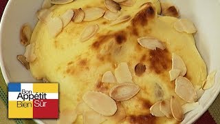 Recette Gratin De Mandarine Aux Amandes  Chef Patrick Lesbegueries [upl. by Atig]