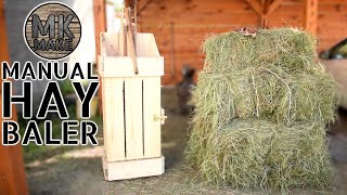 MANUAL HAY BALER [upl. by Ythomit]