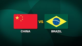 China vs Brazil  2025 World Baseball Classic Qualifiers [upl. by Burkley]