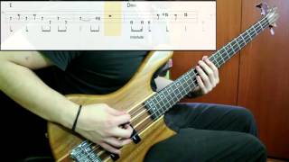 Tame Impala  The Less I Know The Better Bass Cover Play Along Tabs In Video [upl. by Refotsirk164]