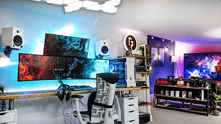 My 2021 ULTIMATE Gaming Setup amp YouTube Studio Tour [upl. by Glick]