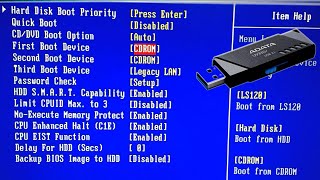 How to Boot From USB Device  Motherboard Bios Setting  Change Bios Boot order  2020 [upl. by Guinna405]