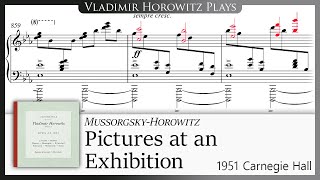 MussorgskyHorowitz Pictures at an Exhibition 1951 [upl. by Noid]