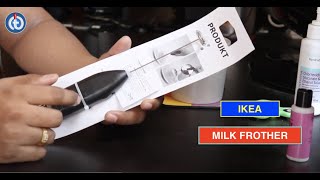 IKEA MILK FROTHER Review amp Battery Installation [upl. by Georges]