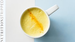 How to Make Turmeric Milk  Golden Milk  Nutrition Stripped [upl. by Princess]