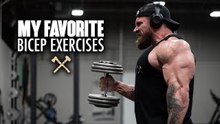 My Favorite Bicep Exercises  Seth Feroce [upl. by Feltie]