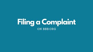 How to File a Complaint with BBB 2020 [upl. by Bink]