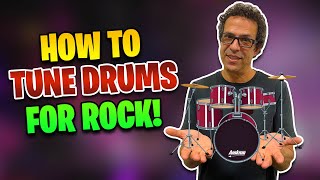 How To Tune Drums For Rock Paul Monroe [upl. by Sutherland]