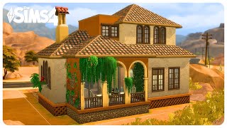 Agave Abode  Motherlode Makeover  Sims 4  Stop Motion  Speed Build  No CC  Spanish Dream Home [upl. by Nonnac]