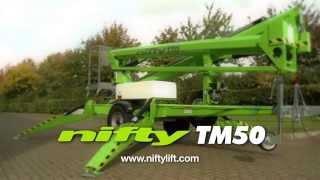 TM50 Niftylift Trailer Mounted Cherry Picker from Niftylift [upl. by Theona394]