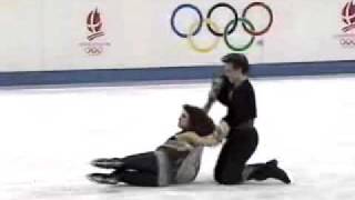 1992 Olympics Marina Klimova amp Sergei Ponomarenko Free Dance CBS [upl. by Drawdesemaj41]