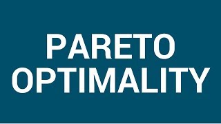 Pareto optimality [upl. by Hudson]