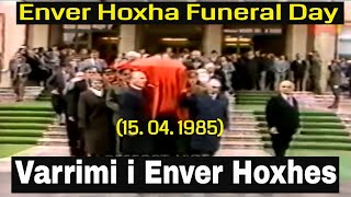 Varrimi i Enver Hoxhes  Enver Hoxha Funeral Day 15 04 1985 [upl. by Mcmahon]