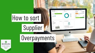 How to deal with supplier overpayments QuickBooks Online [upl. by Luther]