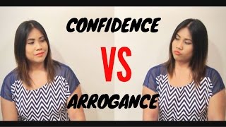 Confidence Vs Arrogance  How To Tell The Difference 🎭 [upl. by Dorr]