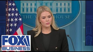 White House press secretary Karoline Leavitt holds briefing [upl. by Xantha327]