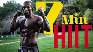 7 MIN SUPER HIIT MMA WORK OUT  NO EQUIPMENT [upl. by Naret]