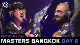 VALORANT Masters Bangkok  Playoffs  Day 1 [upl. by Etennaej]