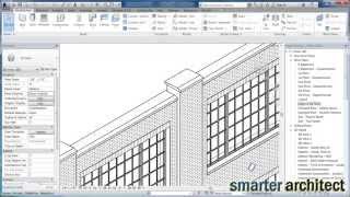 Revit Tutorials Creating Wall Pilasters [upl. by Gristede]