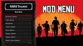 Red Dead Redemption 2  TrainerMod Menu by jedijosh920 v10 Release PC [upl. by Rizan329]