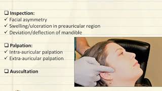 TMJ examination [upl. by Rudiger]