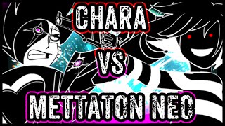 Undertale Shots Chara Vs Mettaton NEO [upl. by Giza]