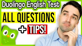 Understand Duolingo English Test All Questions and Tips to Help You Pass the Test [upl. by Arretahs]