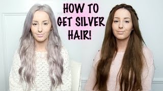 How To Silver Hair Tutorial  by tashaleelyn [upl. by Aisatana879]