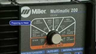 Multimatic™ 200  Lift Arc TIG NonRemote [upl. by Nessah]