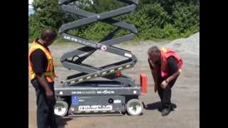 Aerial Lift Operator Familiarization Training Part 3 Scissor Lift [upl. by Nylcaj]