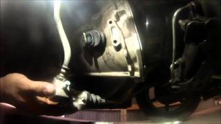 How to replace a slave cylinder and bleed it [upl. by Inig]