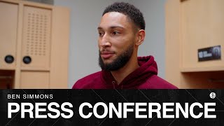 Ben Simmons  PostGame Press Conference  Brooklyn Nets vs Los Angeles Lakers [upl. by Noned742]