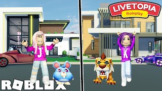 We played Livetopia Roleplay on Roblox [upl. by Attekal]