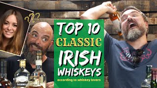 Top 10 quotCLASSICquot IRISH Whiskeys according to whiskey lovers [upl. by Aihsined]