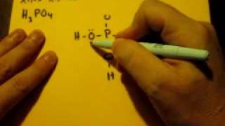 Lewis Dot Structure of H3PO4 Phosphoric Acid [upl. by Neliac406]