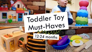 TODDLER TOY MUSTHAVES 1224 months  How to entertain a one year old [upl. by Takeshi]