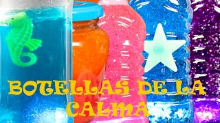 5✨ BOTELLAS sensoriales MONTESSORI o Botellas DE LA CALMA DIFERENTES ✨DIYS [upl. by Eecak]