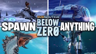 How To Spawn ANYTHING In SUBNAUTICA BELOW ZERO  Console Commands [upl. by Mancino]