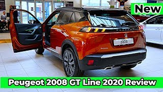 NEW Peugeot 2008 GT Line 2020 Review Interior Exterior [upl. by Islaen]