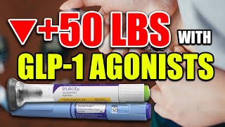 Losing Over 50 POUNDS With GLP1 Agonists [upl. by Nage464]