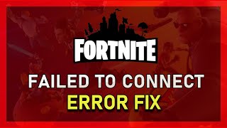 Fortnite  How to Fix quotFailed to Connect to Matchmaking Servicequot Windows 10 [upl. by Arreik]